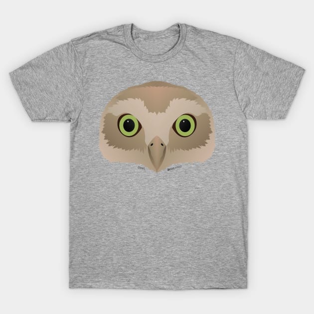 Baby Owl Face T-Shirt by FunkilyMade